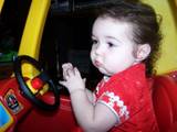 Youngest daughter ! st birthday (She's 2 now) - Little Tikes car was her gift for her 1st birthday.  She didn't get out of her car for hours.