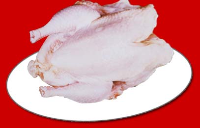 Frozen Chicken -  To safley defrost your chicken let it defrost in the fridge for about 2 days