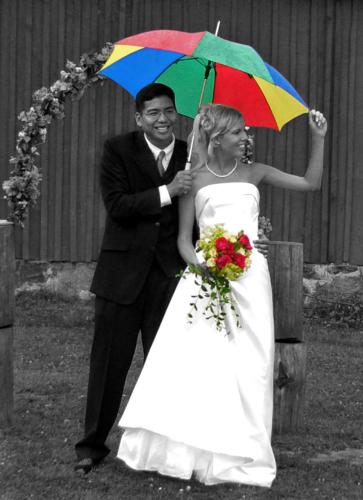 wedding - My husband and I