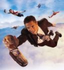 Flying Man - photo of a man flying through the air