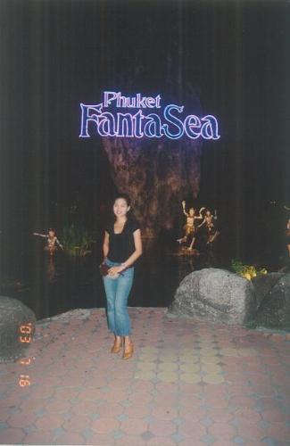 Fantasia - a must watch play when you are in Phuket but sadly no photo taking during the show. All cameras to put in a special locker room.