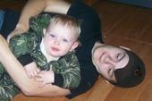 Bryan and Bryson - This is my son Bryson and his daddy.