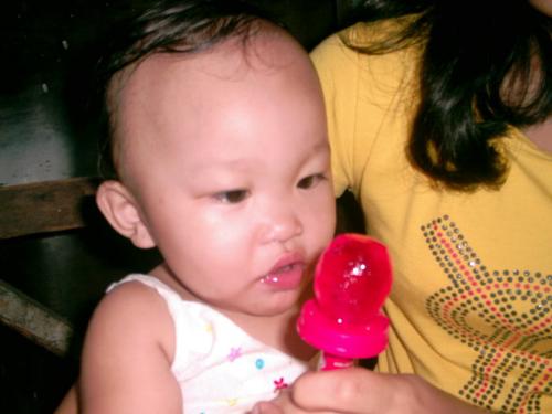 my baby - during her first birthday