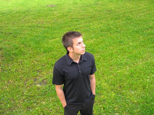 A picture of me - in this picture you can see me on a greenfield