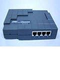 3Com AirConnect 11Mbps Wireless LAN?Starter Pack?S - SMC Barricade 4-Port 10/100 Mbps Broadband Router (SMC7004BR) Specifications  Internet Sharing Methods 	      * Static IP     * Dynamic IP     * PPPoE (point-to-point protocol over Ethernet)     * PPTP (point-to-point tunneling protocol)     * Dial-Up Networking  Data Rate 	      * 10/100 Mbps switch (full duplex)   Maximum Clients 	      * 256 client computers  Network Interface 	      * LAN: 4-port 10/100 Mbps (RJ-45)     * WAN: 1 broadband uplink (RJ-45) for Cable/DSL     * 1 RS232 port (Com) for dial-up and ISDN   Features 	      * DHCP server     * VPN (virtual private network)     * NAT (network address translation)     * firewall protection