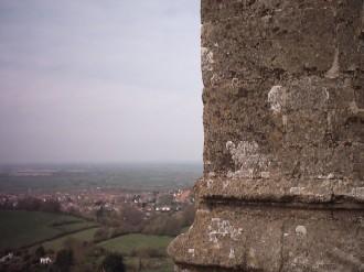 View from Glastonbury Tor, Somerset, England - View from Glastonbury Tor, Somerset, England; a truly magical place.
