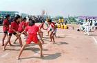 kabaddi, A thrilling game. - I play it