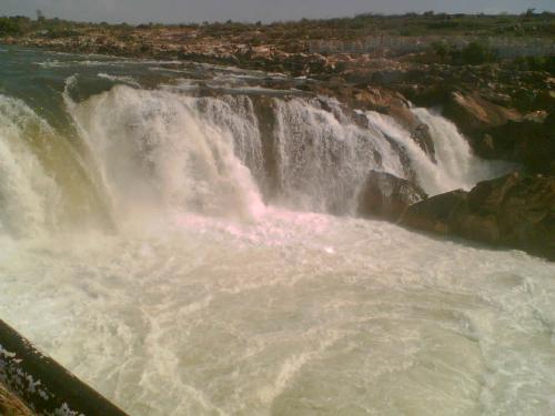 jabalpur.2 - this is a marvelous waterfall near jabalpur,named Dhuadhar..