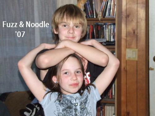 Fuzz & Noodle - It's amazing how cute they are when they are posing for the camera.