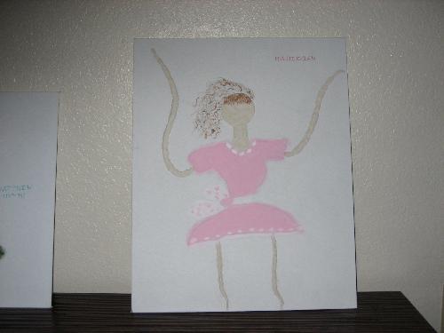 Ballerina dancing for the Lord. - Another form of my art.