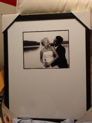 wedding pic - this will be in our kitchen once we have one.
