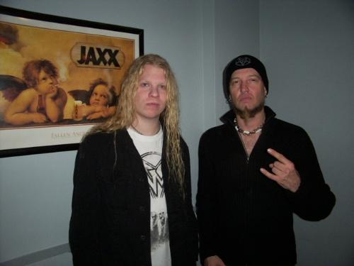 Jeff Loomis & Warrel Dane - Loomis, the guitar legend for Nevermore, and Dane, the vocalist who was trained for opera. Legendary musicians. :)