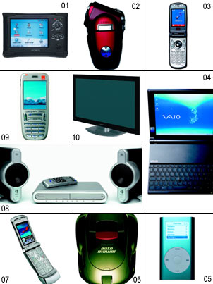 Gadgets of the millenium - The gadgets of today.