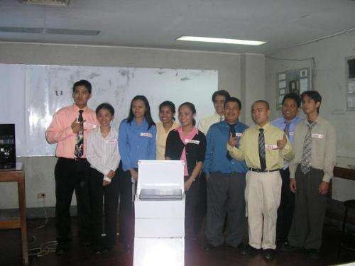 FuXzA - FuxZA dring our oral defense at Design Project..
