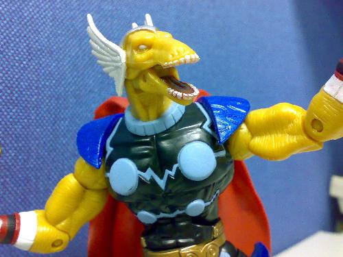 Beta Ray Bill - Marvel Legends Action Figure Series 14 Beta Ray Bill  [link]http://en.wikipedia.org/wiki/Beta_Ray_Bill[\link]