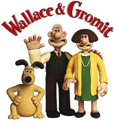 Wallace & Gromit - Two of the coolest claymation characters around!