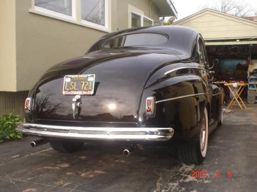 1941 Ford - This is the back of my 1941 Ford. I like this angle. It's curvey like a woman