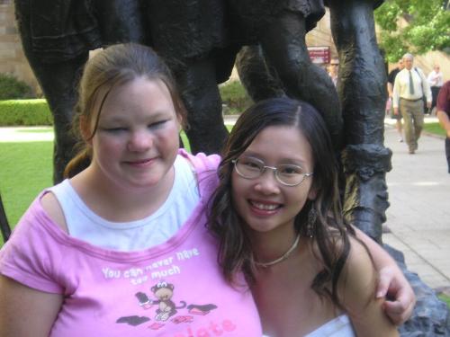 Bec and Me - At the city