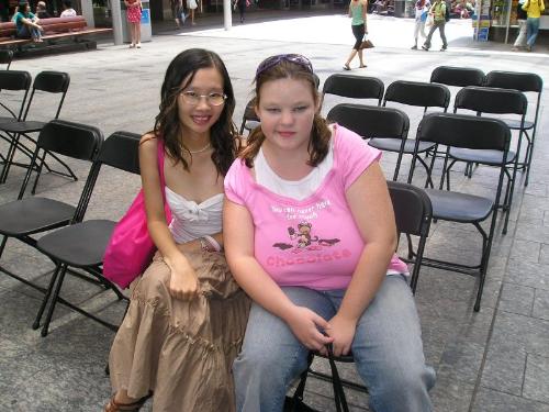 Bec and Me again - In the city