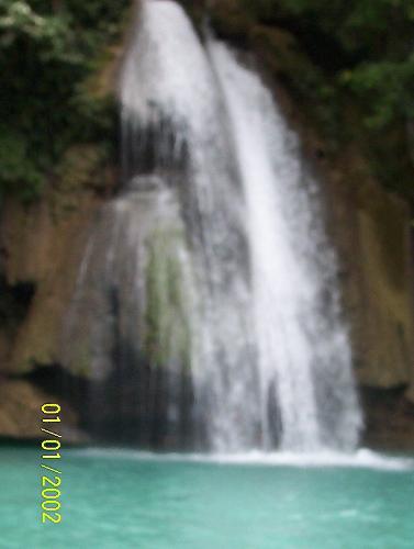 Kawasan Fall  - Kawasan Falls is located at Badian, Cebu. It's going to south part of cebu. This is one of the tourist spot in cebu. It's very natural environment and it's not expensive to spend more that a day.  So enjoy and Have fun!