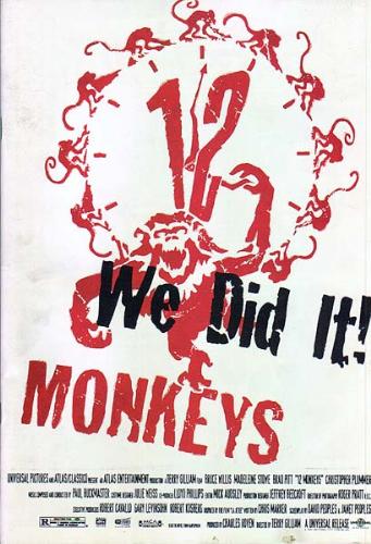 12 Monkeys - movie cover of 12 monkeys.