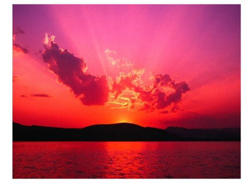 sunset - It is a photo of sunset.