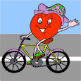 heart - heart in a cycle