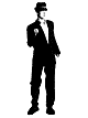 dancing guy - dancing guy in black