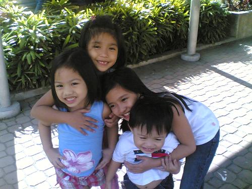 kiddie - my kids with my nieces