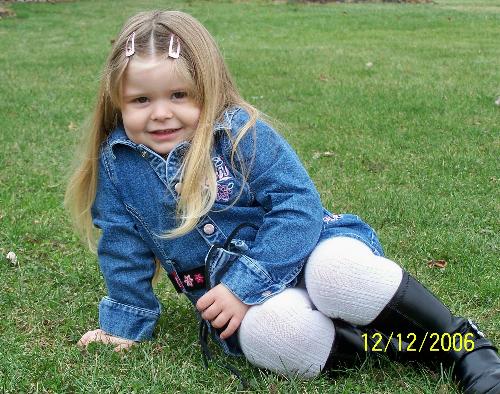 Hailey - Here is my 2 year old