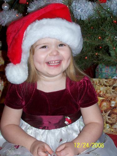 Santa Hailey - Here is another picture of Hailey