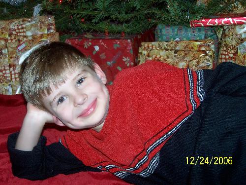 Brandon - Here is my 7 year old son Brandon