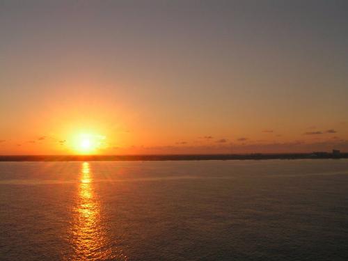 A Sunset In Camden, Alabama - Nice to be in a place where the sun set and you are reminded of day!