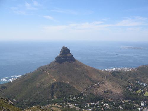 Cape Town - Lion's Head - Cape Town - Lion's Head. A mountain that you can easy calimb and see a beautiful view if Cape Town. I was there for the comet!
