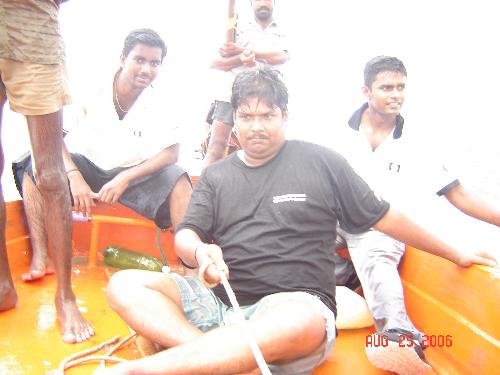 In Sea - In a middle of see