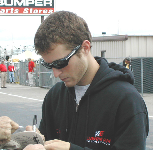 Kasey Kahne - I took this in 2005 at the June Race in Michigan. I was so close to him!!!!