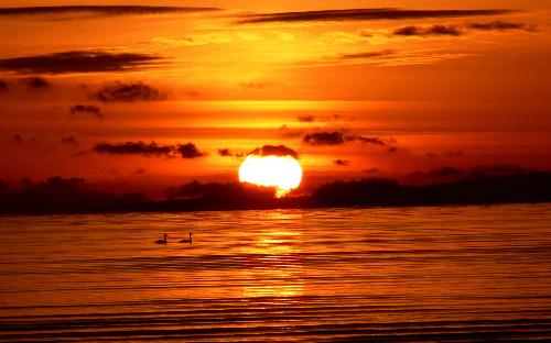 Sunrise - Its a new day, new start. Life is full of new joy.