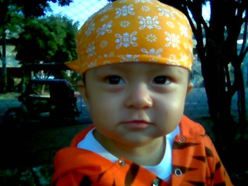 yukidoriman - yukidoriman is a japanese word for snow man... but there is no snow here (philippines) but this kid looks like yukidoriman