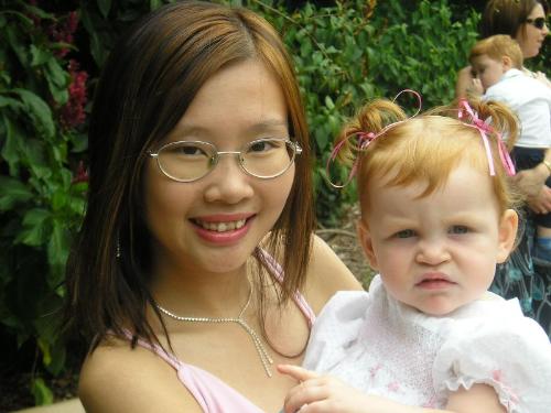 Wedding - This is a pic of me and my step niece Zara at my parent's wedding.. she's sooo sweet!