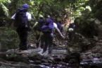 Hiking  - In rural England, when two groups of walkers meet, it is considered a common courtesy to exchange greetings (either verbal or just smiles and friendly nods). To pass another group without such acknowledgement is very rude.