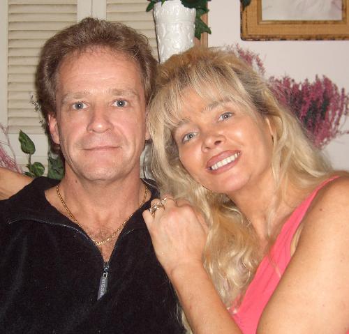 Brenda and Ken - picture of my wife Brenda and me in our living room
