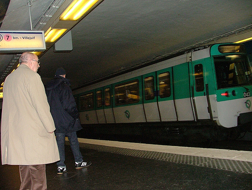paris metro - this is the metro at paris city
