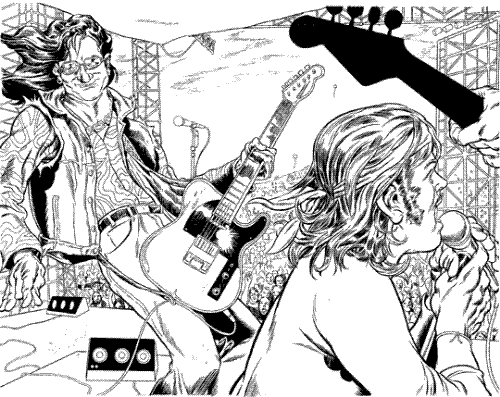 wood stock - an animation regardin woodstock