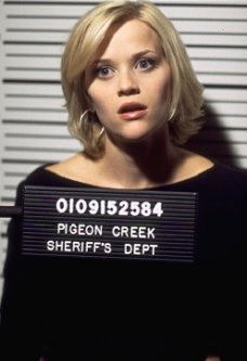 Sweet Home Alabama - Melanie Smooter's (Witherspoon) mug shot in Sweet Home Alabama.