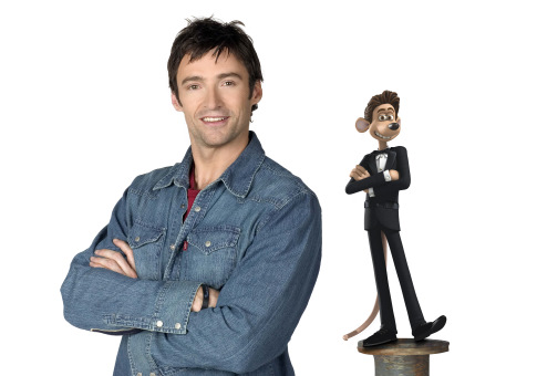 Flushed away -  Hugh Jackman as Roddy