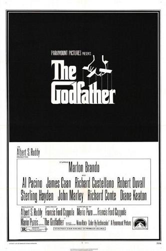 The Godfather - Original poster of the first in these legendary trilogy!