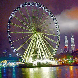 Eyes on Malaysia - Eyes on Malaysia,it's the biggest Ferris wheel in malaysia,it's put up for Visit Malaysia 2007