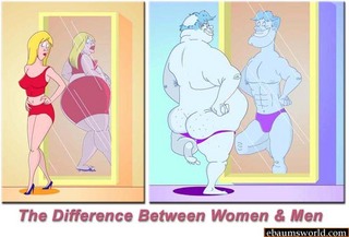 humour - the difference between men and woman