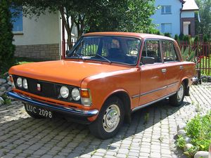 Polish Car - This is like the car my husband's family had in Poland