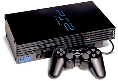 Original PS2  - Original PS2 with controller.